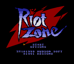 Riot Zone screenshot 3 for TurboGrafx CD